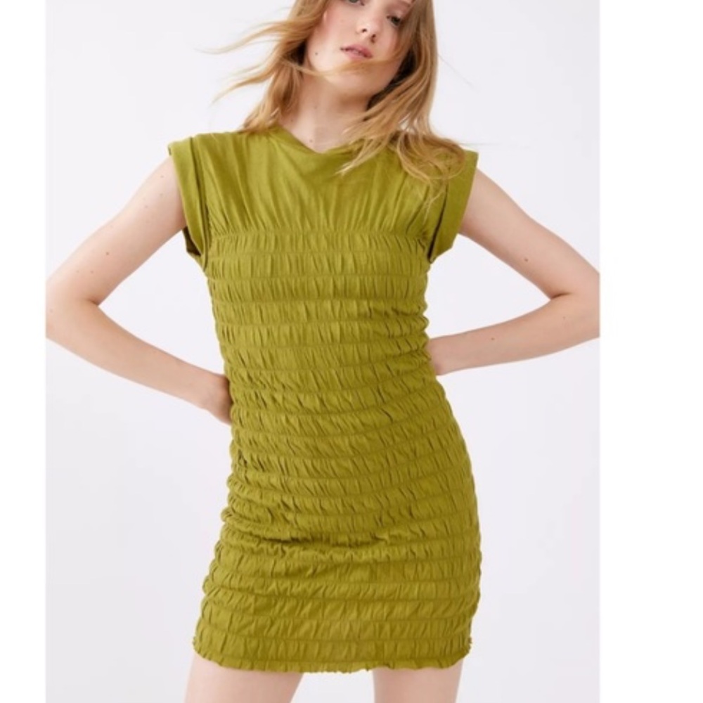 NWT Urban Outfitters Tatum Smocked Mini Dress size xl